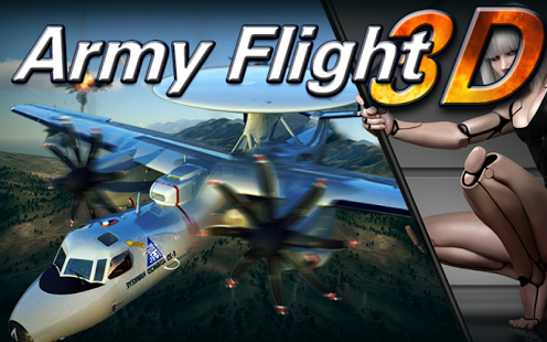 Download 3D Army plane flight simulator